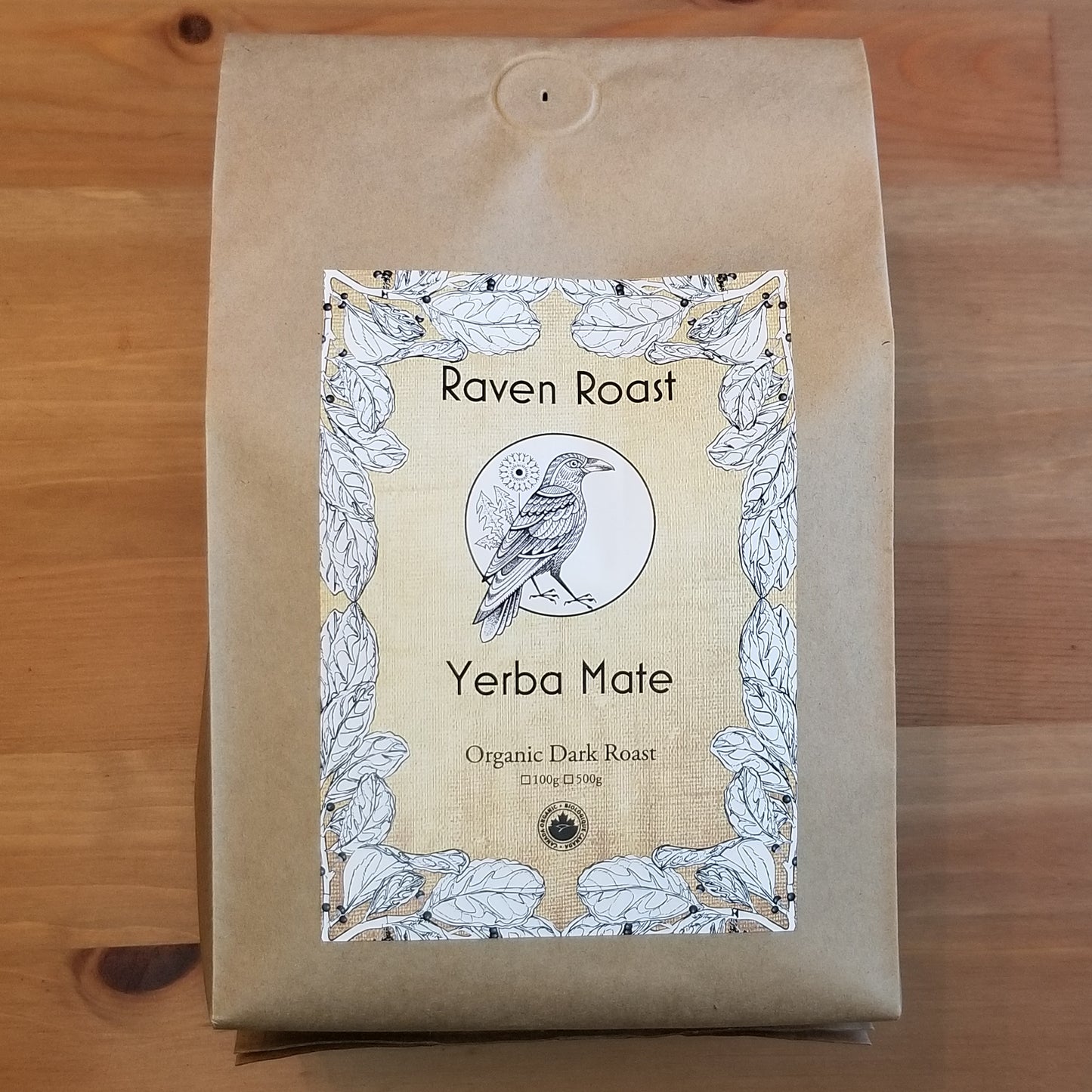 Loose Leaf Roasted Yerba Mate - 500g Biodegradable Bag - Case of 6 - Wholesale