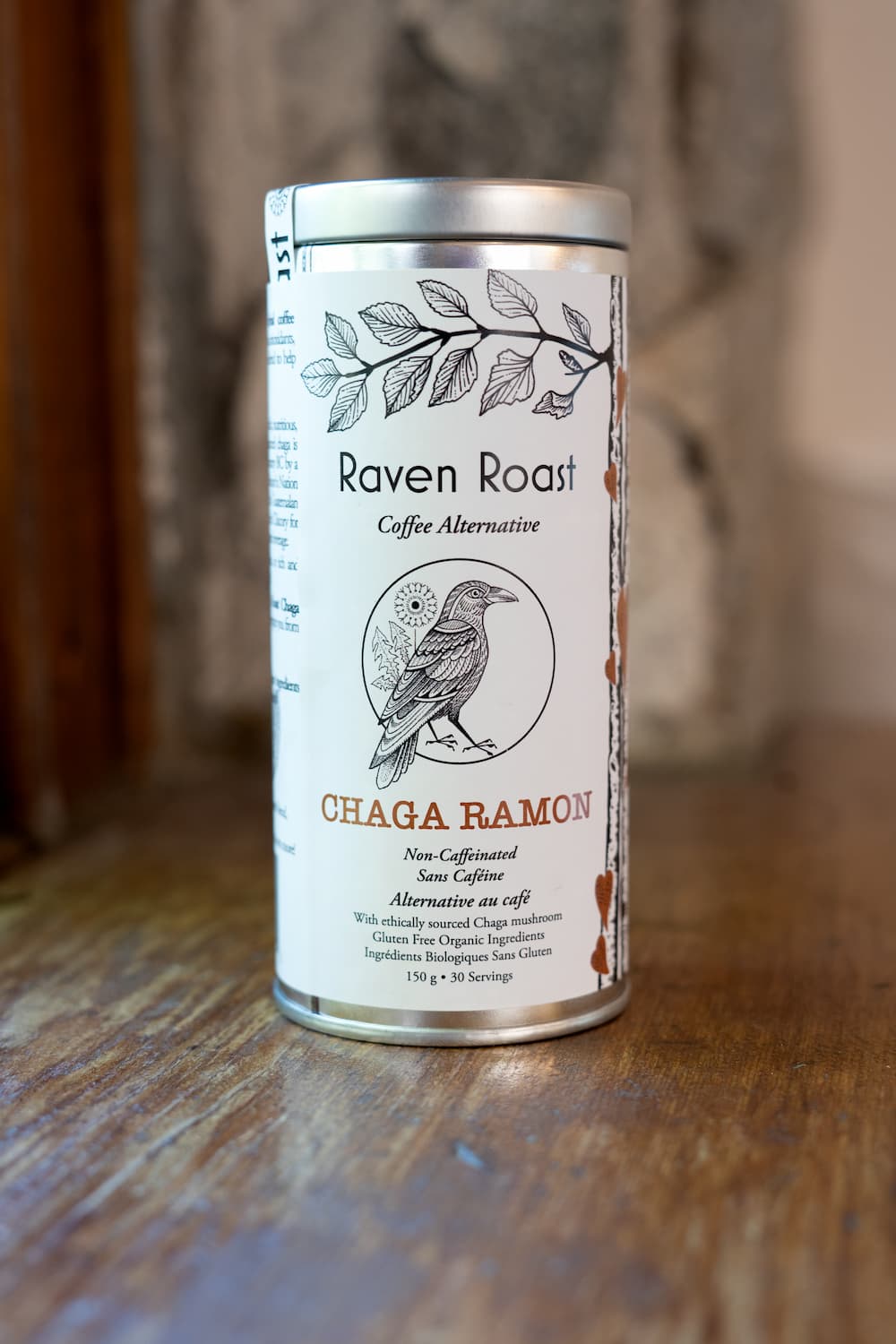 Chaga Ramon (non-caffeinated) - Case of 12 Tins - Wholesale