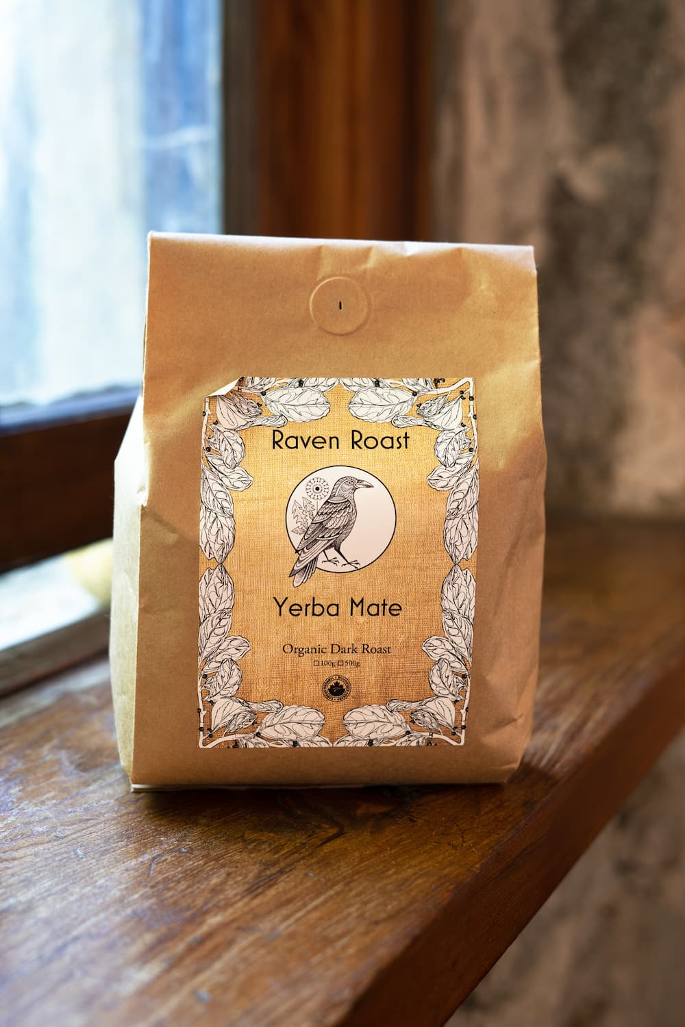 Loose Leaf Roasted Yerba Mate - 500g Biodegradable Bag - Case of 6 - Wholesale